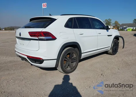 2021 Volkswagen Atlas Cross Sport 3.6L V6 Se W/Technology R-Line z USA, uszkodzony, nr VIN 1V2PE2CA4MC201712